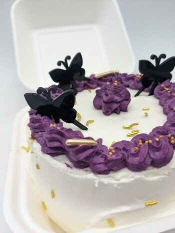 Bento cake papillons