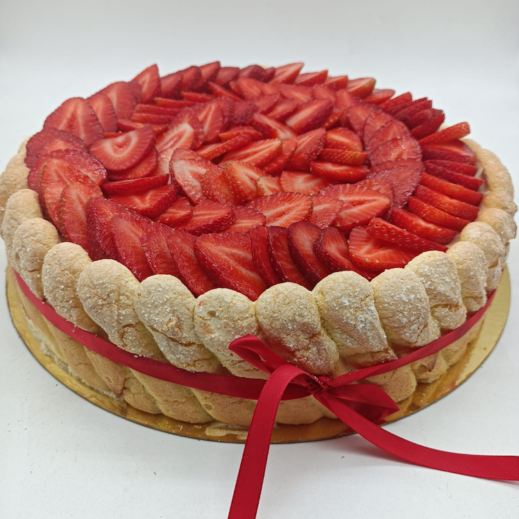 Charlotte aux fraises