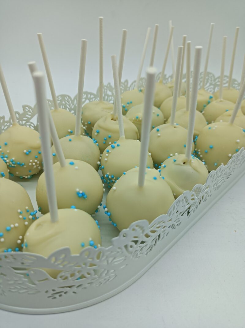 Pop cake Nutella et chocolat blanc