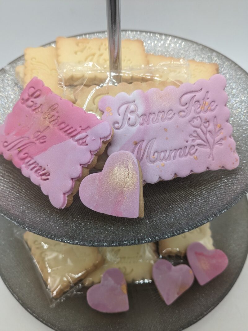 Biscuits personnalisés pour la fête des grands mères