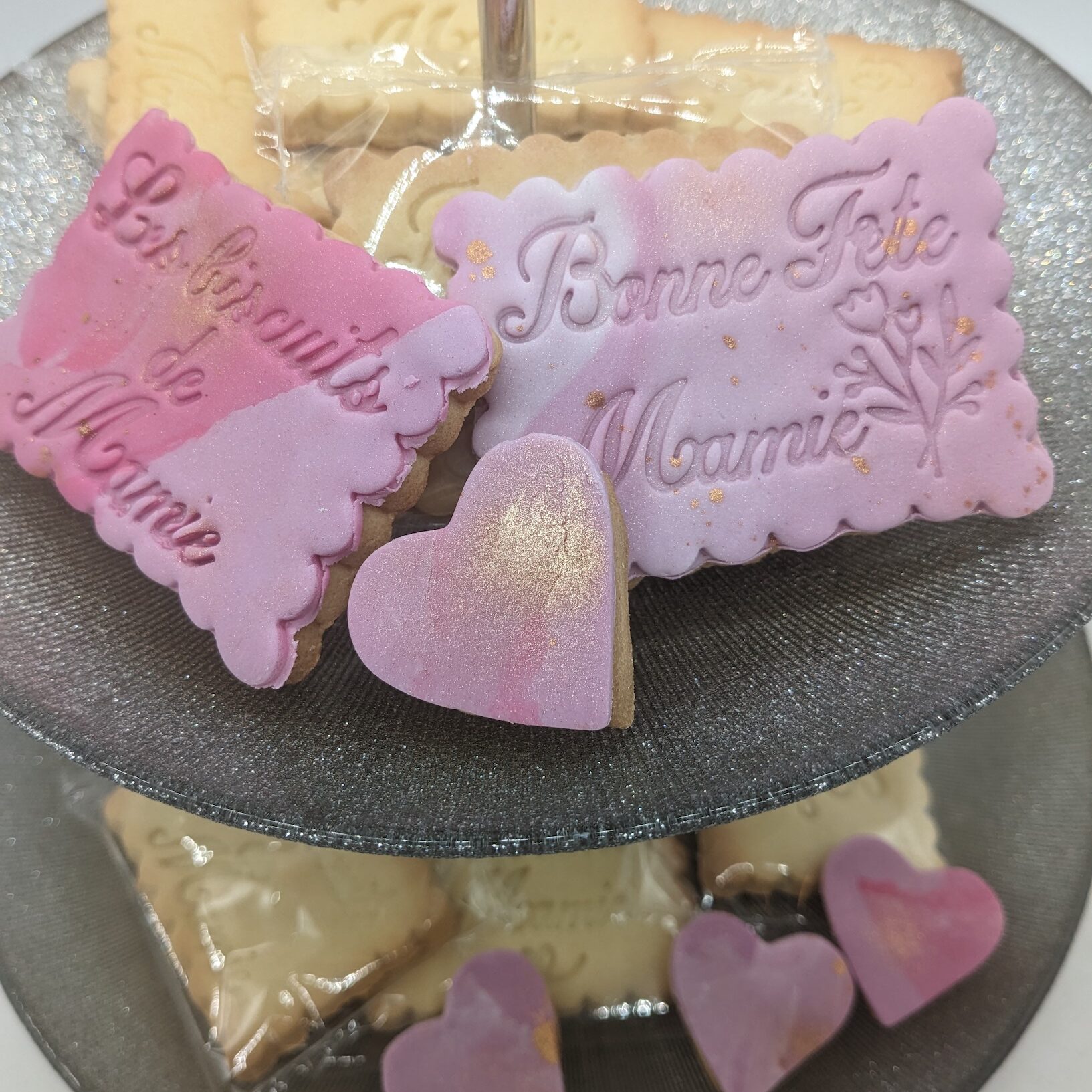 Biscuits personnalisés pour la fête des grands mères