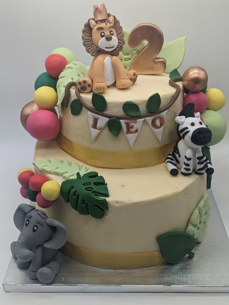 Cake design savane sans oeuf