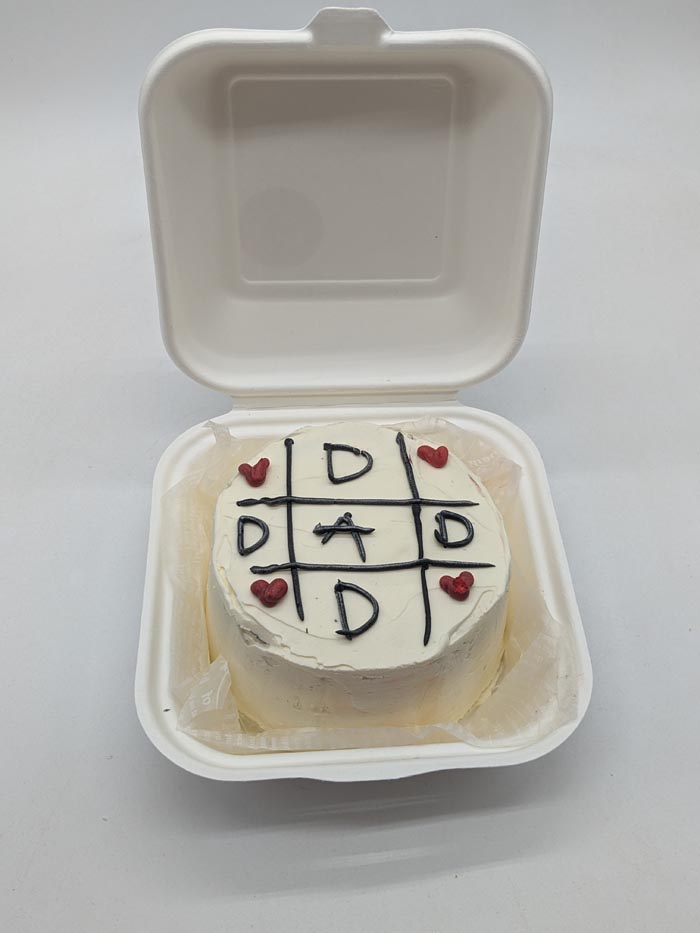 Bento cake fête des pères