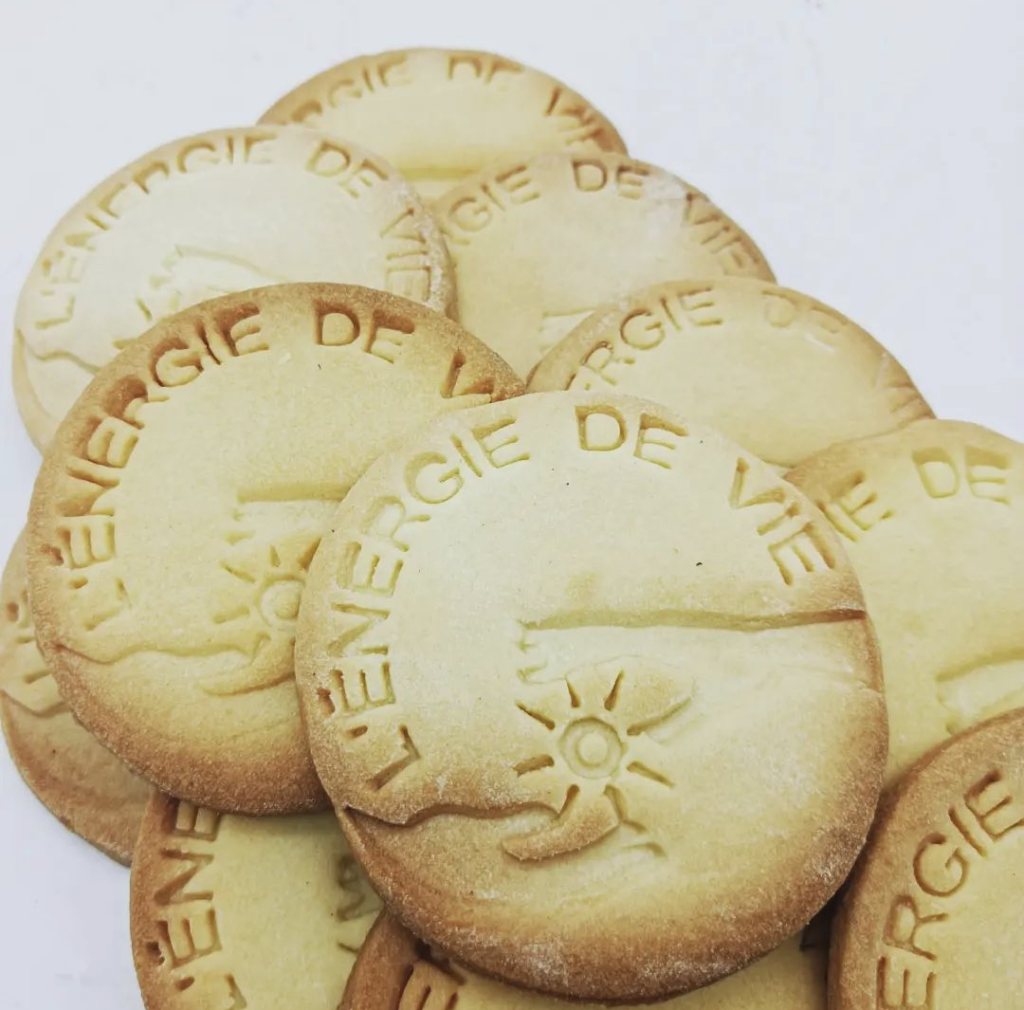 Biscuits logo professionnel - carte de visite