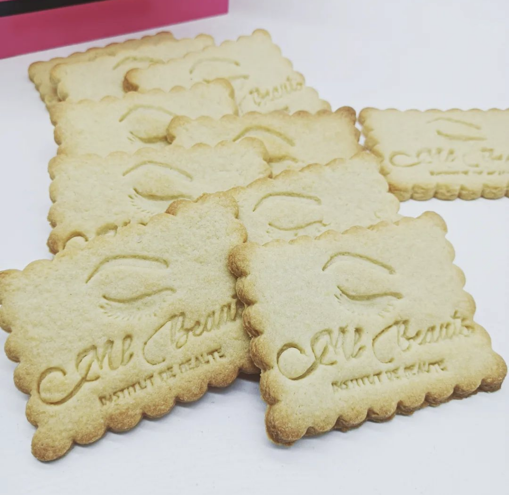 Biscuits logo professionnel - carte de visite