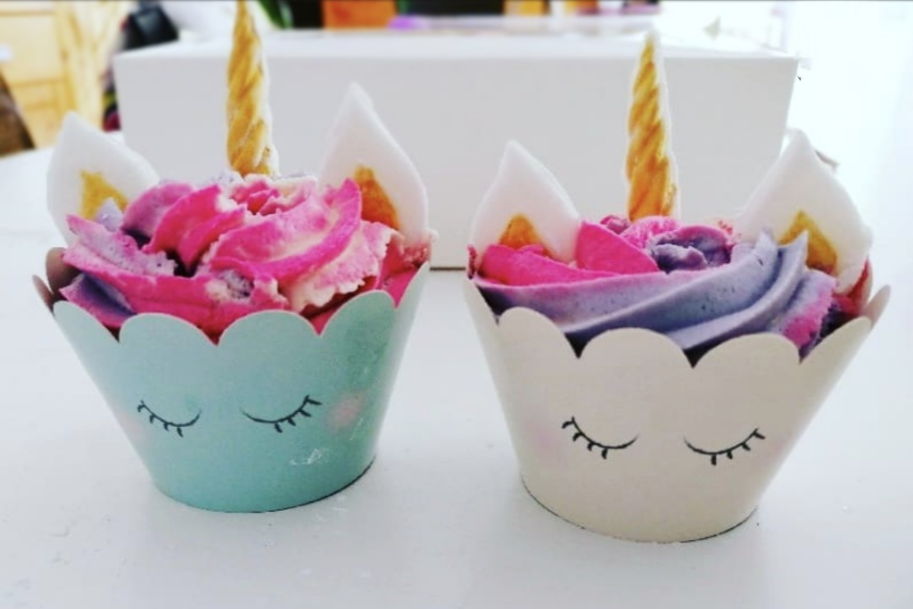 Cupcakes Licorne - Atelier patisserie Clermont Ferrand