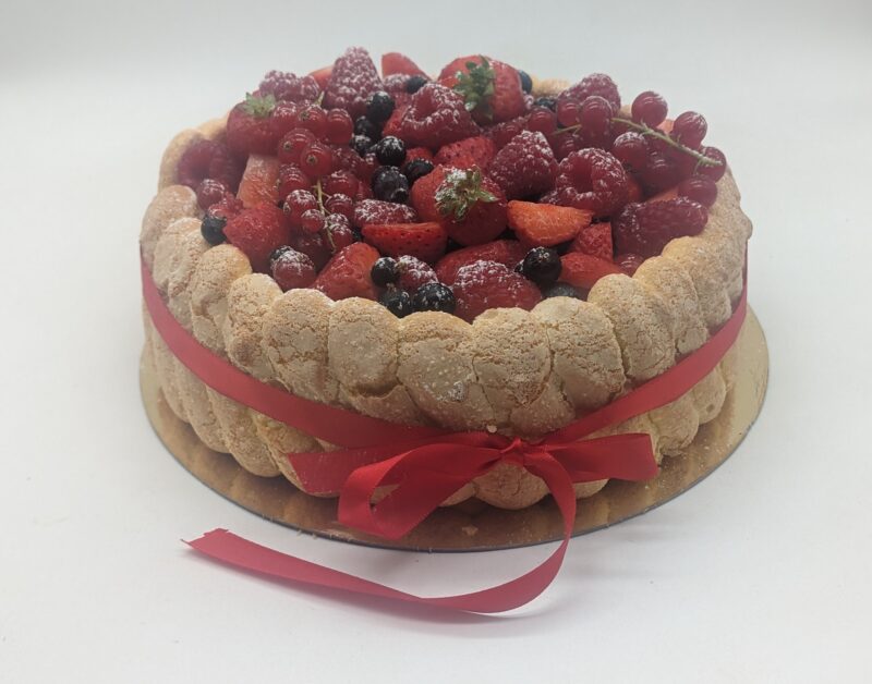 Charlotte aux fruits rouges