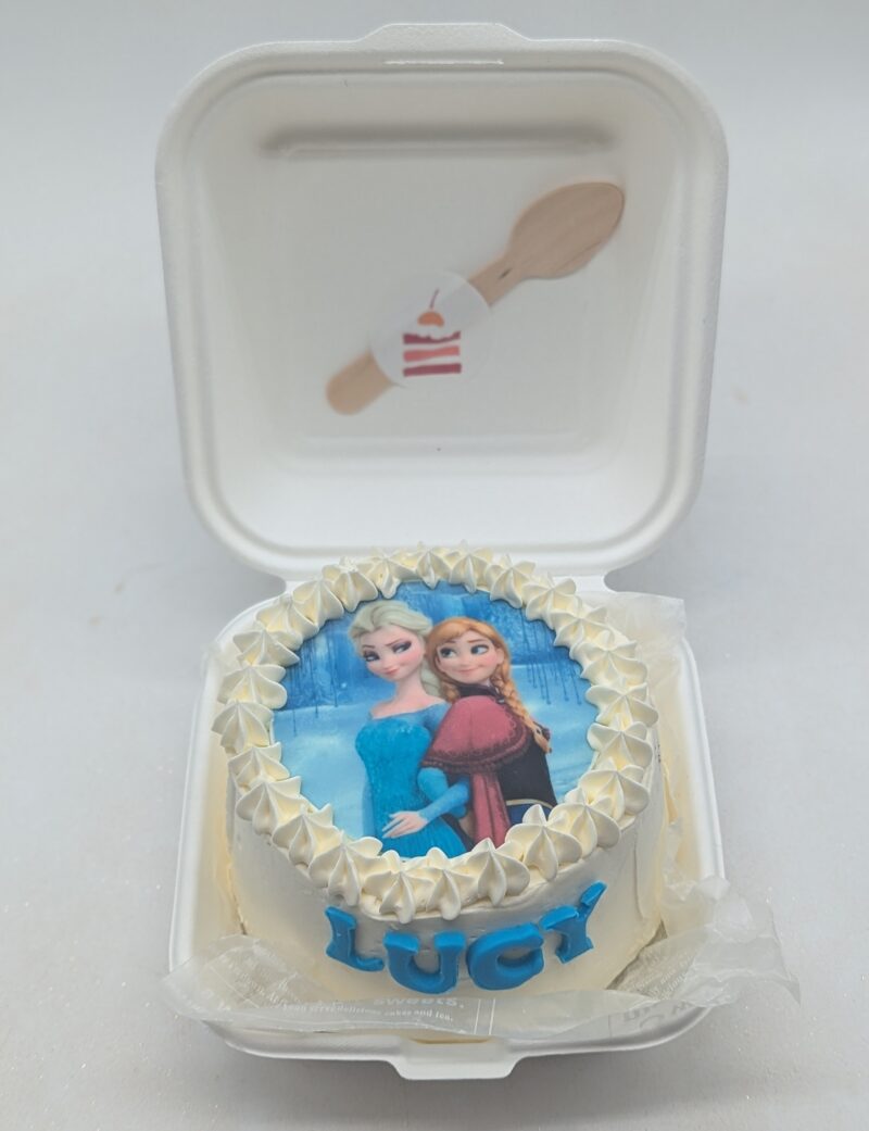 Bento cake reine des neiges